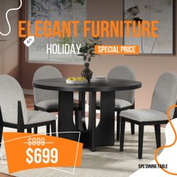 5 Pc Dining Table 