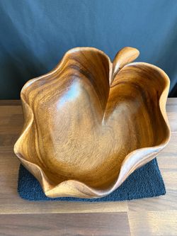 MCM Monkey Pod wood bowl