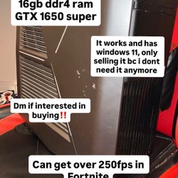 Gaming PC                     Open To Trades, Feel Free To Dm