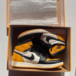 Nike Air Jordan 1 Retro High OG Yellow Toe Taxi