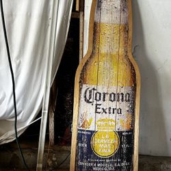 Large Corona Extra Beer Sign Man Cave / Bar Decor 