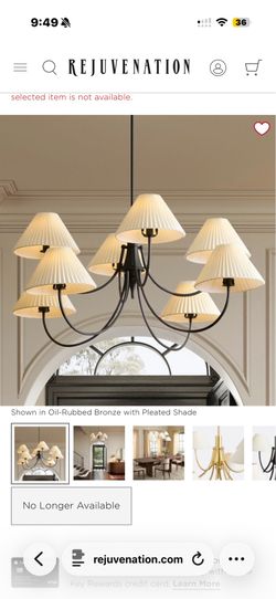 Rejuvenation Conley Double Tier Chandelier