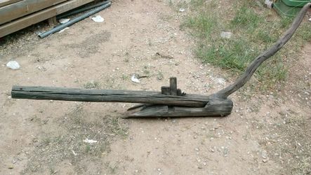 Antique plow