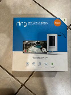 Ring stuck up cam battery