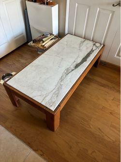 Vintage marble coffee table
