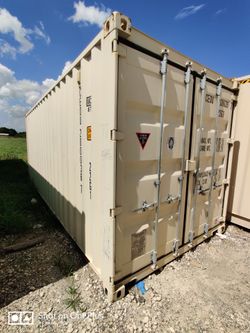 NEW 20ft Beige One Trip Shipping Containers For Sale