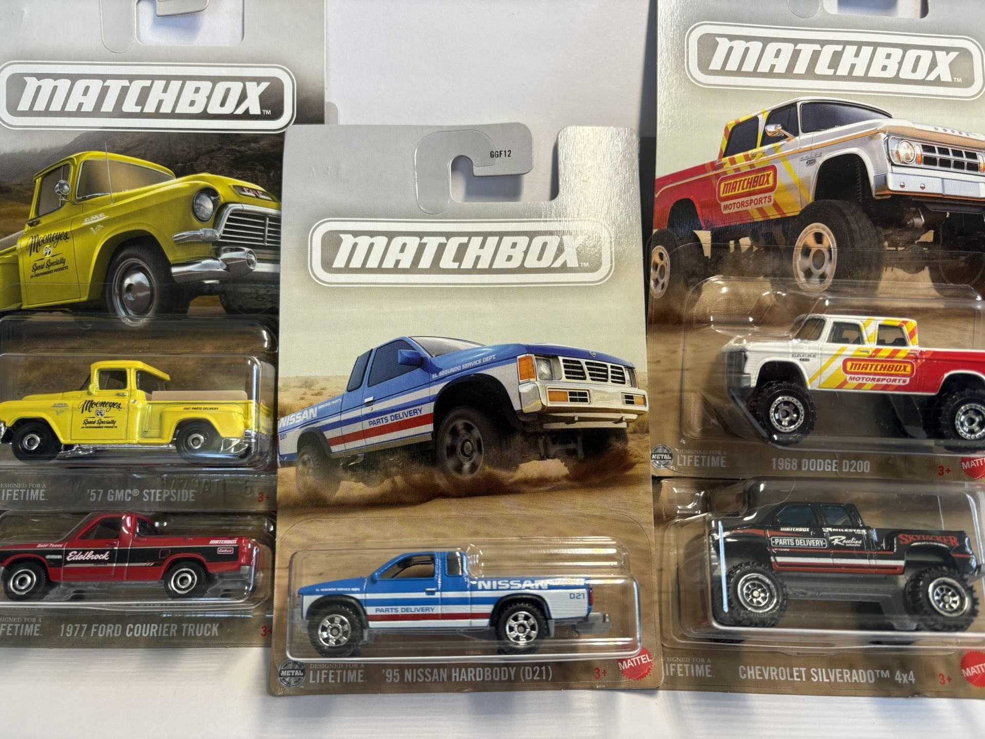 Matchbox Trucks Complete Set 1-5