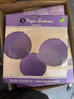 Party Decor Purple