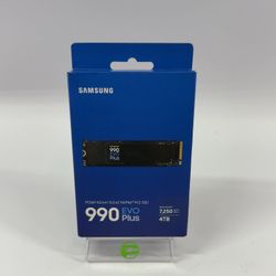 New Samsung 2280mm 990 EVO Plus 4TB M.2 NVMe Gen 4.0 x 4 SSD MZ-V9S4T0