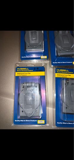 hubbell 30A weather proof cover plate