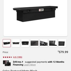 Tractor Supply Crossover Low Profile Toolbox 