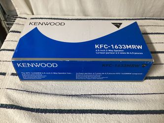 Kenwood Marine 2-Way Speakers 6.5 100 watts