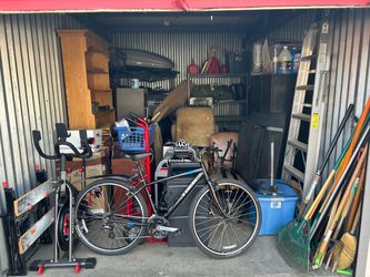 Complete Storage Unit Contents – Tools, Bikes, Generator & More