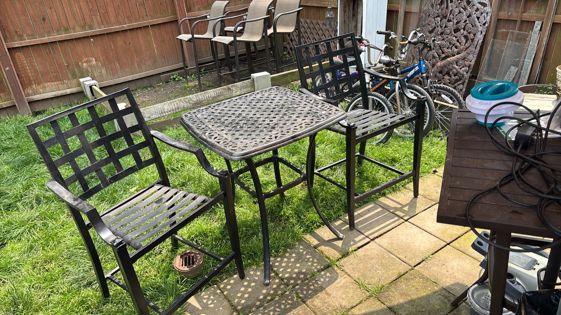 Metal Patio Table And Chairs