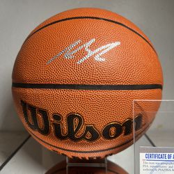Austin Reaves Signed Basketball  With Coa 