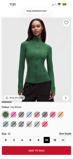 Define Jacket Nulu size 10