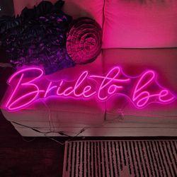 "BRIDE TO BE " 
