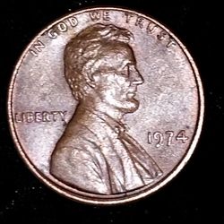 Lincoln Pennies 1974 And 1960 MS GRADE