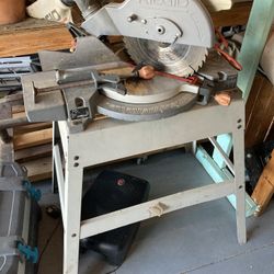 Rigid 12” Miter Saw And Table