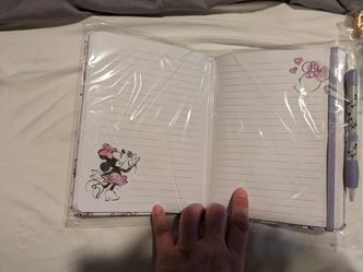 Notebook With pen Minnie Mouse