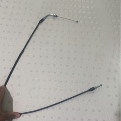 Throttle cable