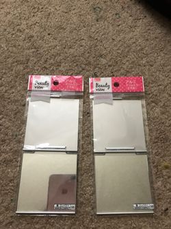 2 beauty mirrors $5 each