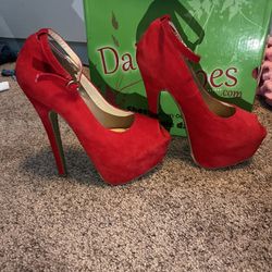 Red Daily Shoes