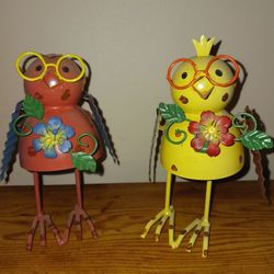 Set Of 2 Adorable Decorative Chicks 