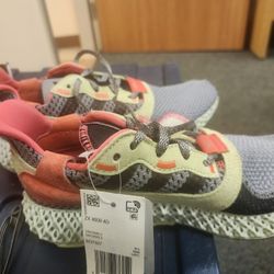 Adidas Original Z X 4000 4D Three Hi Res Yellow Size  4 1/2 ..... And 5