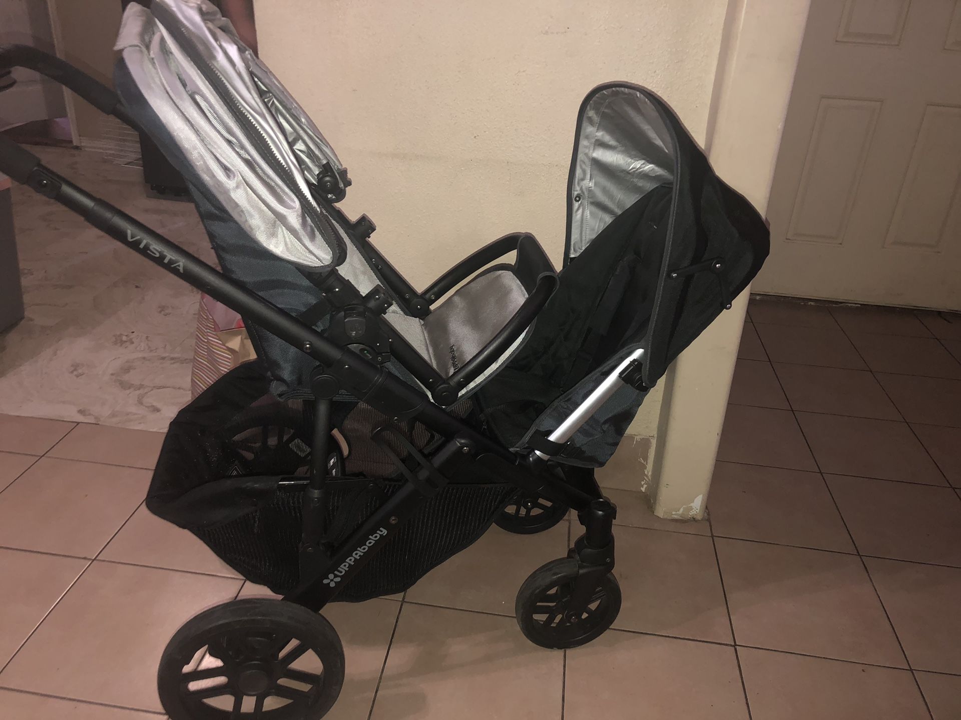 Uppababy vista double stroller