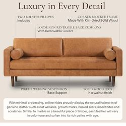 Leather Couch Brand New