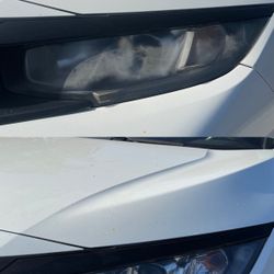 Headlight Restoration Kit Before And After