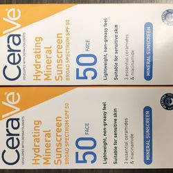 CeraVe Hydrating Mineral Sunscreen