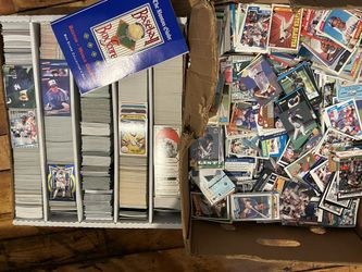 AWESOME 🤩 SPORTS CARD COLLECTION BOXES BOXES CARDS & Wax Pack BOXES SEALED. Bin Full Cards