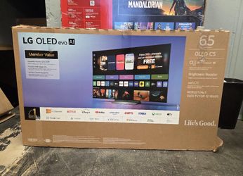 65C5 65” Lg smart 4k oled hdr tv
