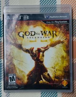 God of War: Ascension (Sony PlayStation 3, 2012) Tested/Works With Case K889
