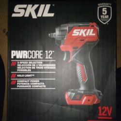 Skil Brushless 12v 3/8 In Compact  Impact Wrench 