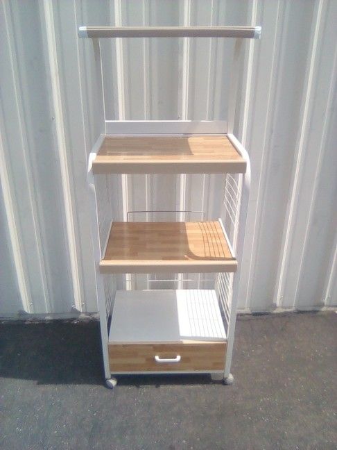 Kitchen Cart Shelf Microwave Portable