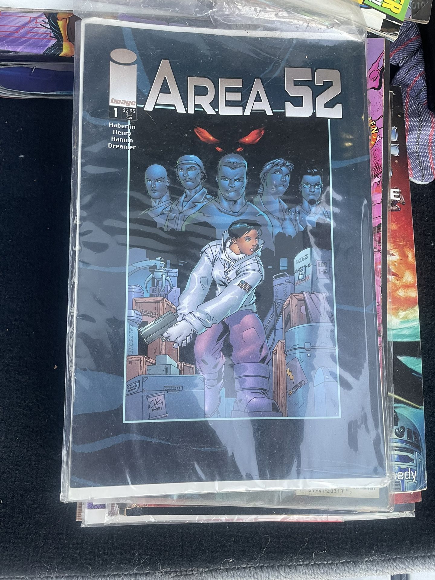 Area 52 #1 – Image Comics Sci-Fi Thriller (2001) – First Issue