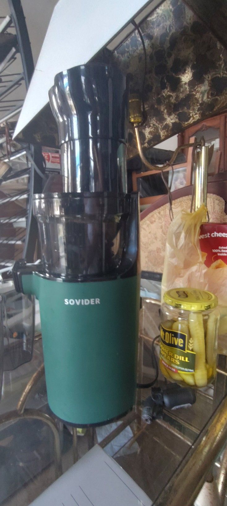 Sovider Whole Fruit Cold Press Slow Juicer $50