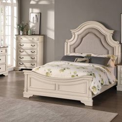 Queen Bed Frame  Dresser Mirror One Nightstand Free Delivery  Check Description
