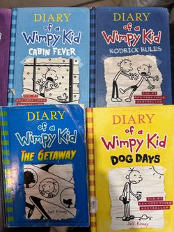 Diary of a wimpy kid books