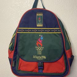 1996 Atlanta Olympic Games collection  Backpack Multicolor USA Vintage