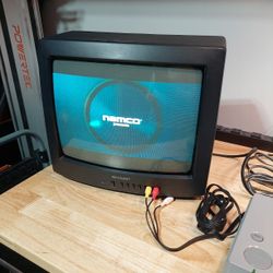 Sharp 13" CRT Tube Television TV 13n-m100b Retro Gaming