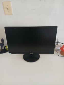 Monitor Asus 22" all screen like New!
BLUE LIGHT FILTER!!!
 All frame! Energy saving!
Super light!
HDMI and VGA.
Only 30 dollars. 
Incredible deal.