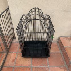 Victorian style Bird cage with Comvertible Top/Complete with Accesories