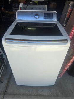 Samsung VRT plus top load washer and Whirlpool gas dryer