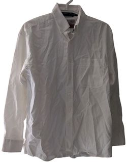 Wrangler George Strait Shirt Men's M White Long Sleeve 