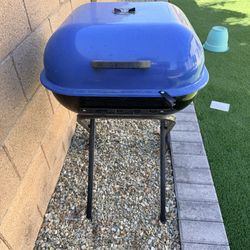 Charcoal Grill (Blue) Used Once