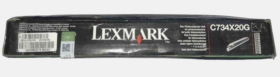 Lexmark C734X20G Photoconductor Unit Sealed Box